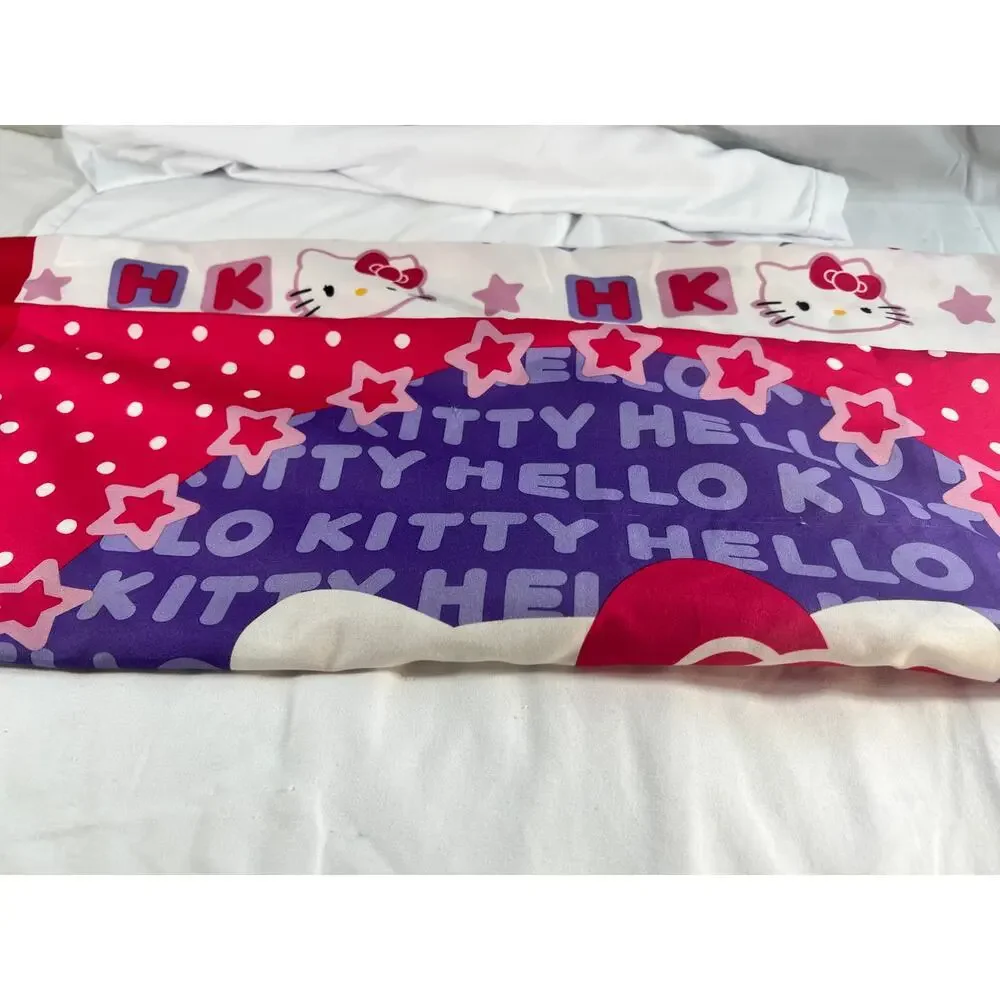 Hello Kitty Sanrio 2013 Authentic Pillow Case 2-Sided Design Polyester 31